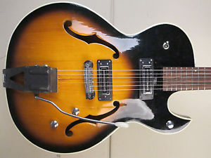 ♫ Circa 1965 HOPF ALLROUND, Semi.Super Player, Archtop, vintage Jazzgitarre