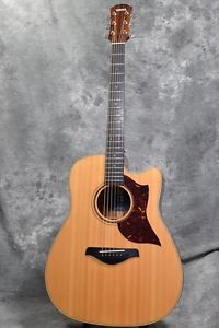 YAMAHA A3M Natural VG condition Acoustic Guitar EMS Shipping Tracking Number