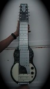 Vintage Alkire Eharp 1950's MOT 10 String Lap Steel