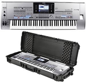Package: Yamaha Tyros 5 76 Key Flagship Arranger Keyboard Workstation with a 7.5" LCD Screen + SKB i-Series 3I-5014-KBD 48" Injection Molded Waterproof 76 Note Keyboard Case