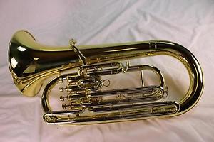 King Model 2280 4-Valve Baritone Euphonium in GOLD LACQUER MINT QuinnTheEskimo