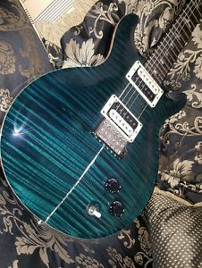 PRS SANTANA 2 2000 EMERALD GREEN WITH LEATHER CASE