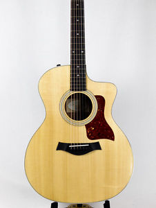 2016 Taylor 214ce DLX Deluxe ES-2 Acoustic Guitar - 10019953