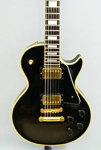 1990 Orville Les Paul Custom LPC-75 EB MIJ Electric Guitar Made in Japan LPC75