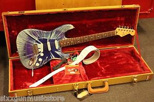 Fender Splattercaster Limited Edition Stratocaster Guitar + Tweed Case + Bonus