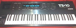 Ensoniq TS10 Library Sounds/Presets,Tryco Sequence Song(96,000note), Case-Wheels