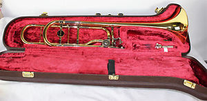 Yamaha YSL-882O Xeno Series F-Attachment Trombone Lacquer Yellow Brass Bell