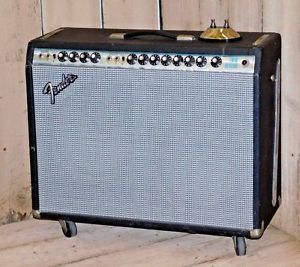 Vintage 1973 Fender Twin Reverb Silverface w / Original Utah Speakers NO RESERVE