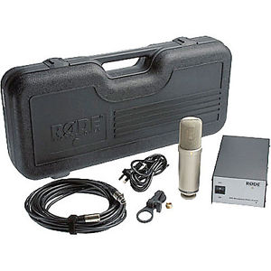 RODE NTK Cardioid Tube Condenser Microphone Valve 1.0" Condenser Mic New!