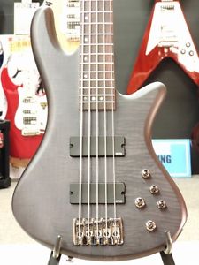 Free Shipping New Schecter Stiletto Studio 5 AD-SL-ST-5 Black Satin