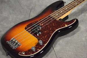 Fender American Standard Precision Bass 3 Color Sunburst Electric Free Shipping