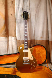 1969 Gibson Les Paul Standard P-90 Goldtop Vintage