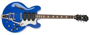 EPIPHONE Limited Edition Riviera Custom P93 Blue CP *NEW* F/S From Japan