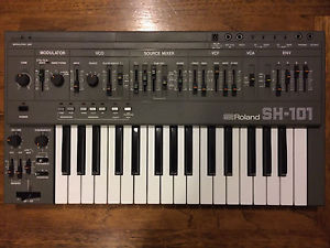Roland SH-101 Keyboard Synthesizer synthesizer - serviced