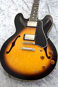 1981 Tokai ES-150J SB -Sunburst- Vintage Semi Hollow Guitar Free Shipping