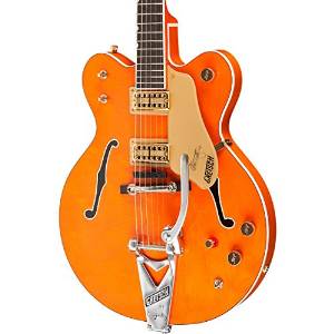 Gretsch G6120DC Chet Atkins Double Cutaway Hollow Body Electric Guitar - Orange