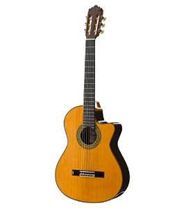 Jose Ramirez 4NCWE Classical Guitar with Cutaway and Pickup