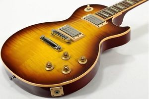 Gibson USA 50s Les Paul Standard Ice Tea Burst w/ Pickguard Used Guitar #g820