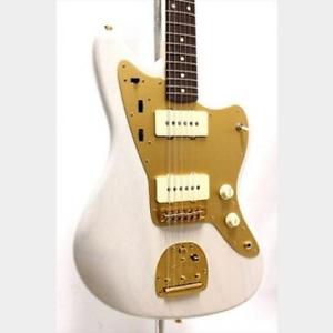 Free Shipping Used Fender Custom Shop 1959 Jazzmaster N.O.S. White Blonde Guitar