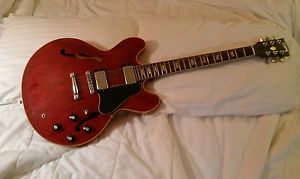 1969 Gibson ES-335 Cherry red, vintage, very nice!