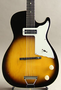 1960 Harmony H-45 Stratotone Mars Vintage Hollow Guitar Free Shipping