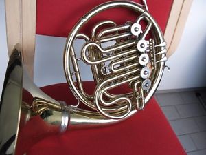 FRENCH HORN-WALDHORN-AUGUST KNOPF-Made in GDR