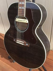 Gibson J185 Custom Transparent Black