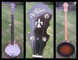 Gibson Prewar 00 conversion banjo. Genuine Gibson neck & Blaylock flathead ring