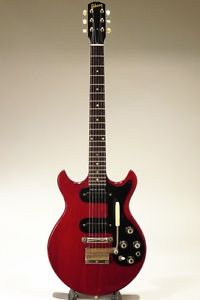 GIBSON 1965 Melody Maker D Chery w/hard case F/S Guitar Bass from Japan #R1186