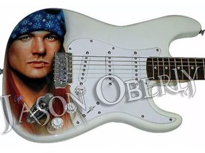 Guns N Roses Axl Rose Custom Airbrush Strat Guitar