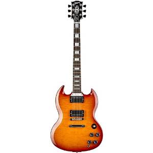 Gibson Custom 2014 SG Custom Figured Top Electric Guitar Washed Cherry