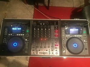 CONSOLLE DJ GEMINI MDJ1000x2 + BEHRINGER DJX750 + CASE