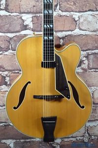 MIJ Japan D'Aquisto DQ-NYE New Yorker Hollowbody Electric Guitar Natural OHSC
