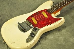 Fender 1966 Mustang White  [Vintage]  Free Shipping