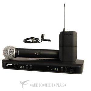 Shure Dual Channel Combo Wireless System - BLX1288/CVL-J10-U