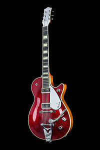 Gretsch Limited G6129T RDSP Duo Jet Red Sparkle inkl. Koffer
