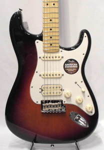 Free Shipping Used Fender American Standard Stratocaster HSS 3-Color Sunburst/M