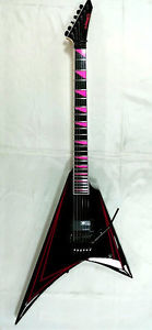 [USED] EDWARDS E-AL-166 PINK SAWTOOTH, Electric guitar, Alexi Laiho, MIJ