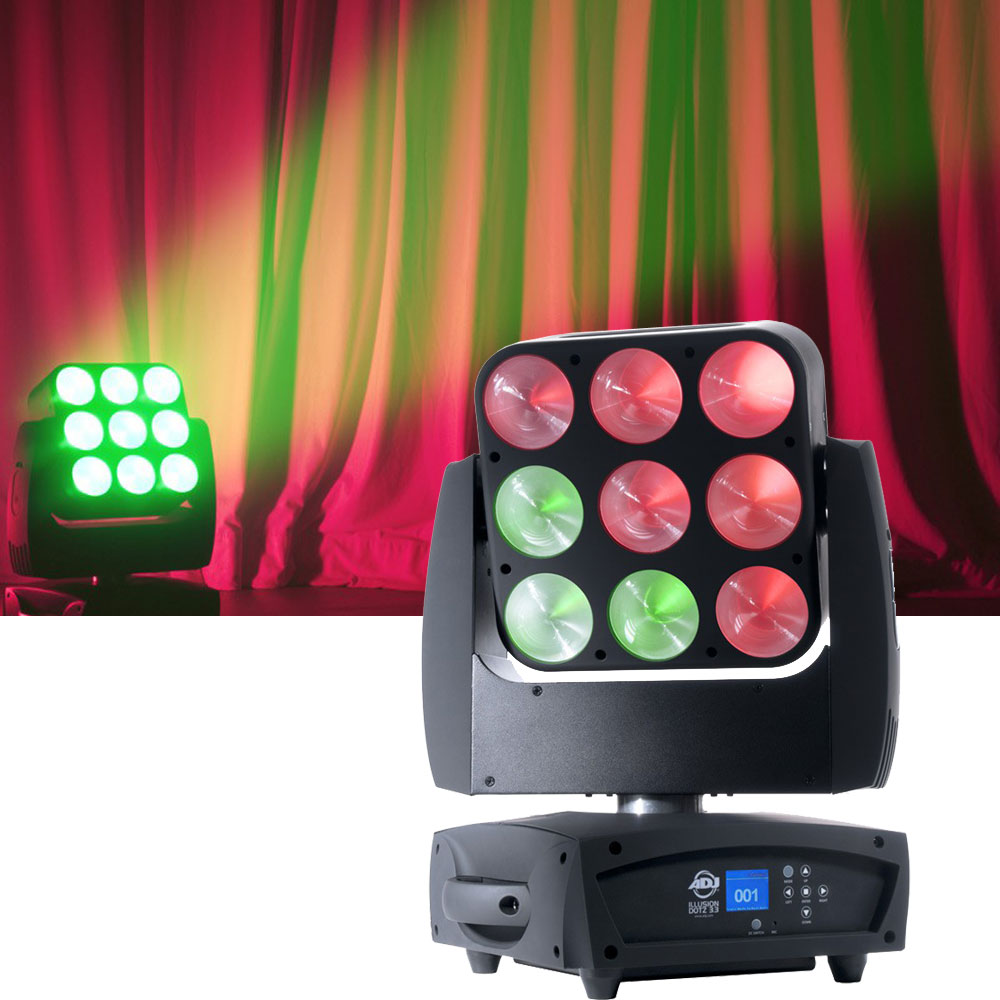 American DJ Illusion Dotz 3.3 Moving RGB LED Light