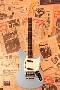 Used Fender USA 1965 Mustang "Slab Board" Guitar