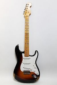 Fender 60th Anniversary 1954 Stratocaster Heavy Relic Used Electric Guitar Japan