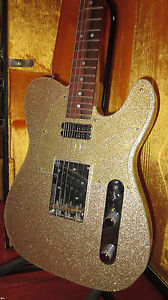 2001 Fender Custom Shop John Jorgenson Telecaster Gold Sparkle w/ OHSC & COA