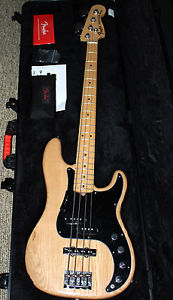 Fender American Deluxe Precision Electric Bass Guitar