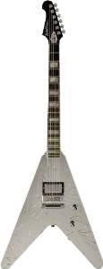 Washburn Signature Series Paul Stanley (USA) PSV2200CM Electric V Guitar, Cracked Mirror Top