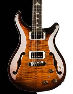 PRS Hollowbody II, Black Gold Wrap