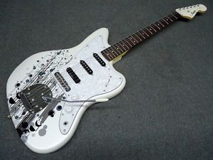 Squier by Fender MAMI JAZZMASTER PEARL WHITE "Stratomaster" /456
