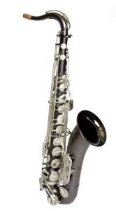 Sax Dakota SDT 1200 Tenor Saxophone GO Performance  with Hardwood Travel Case,  Gray Onyx Finish