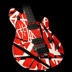 EVH Wolfgang Special Electric Guitar Striped Red, White & Black