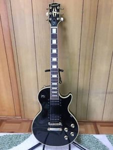 Used! Epiphone Elite Les Paul Custom Black Made in Japan 2003