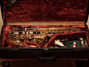 MINT! SELMER alto sax SA80Ⅱ GP tone (with engraving) F/S from Japan Christmas